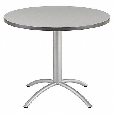 Cafe Table Round Gray 42 in Diameter MPN:65647