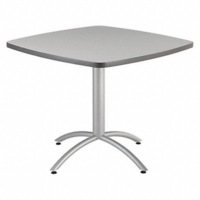 Cafe Table Square Gray 30 in H MPN:65687