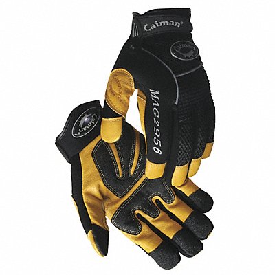 Mechanics Gloves Gold and Black M PR MPN:2956-4