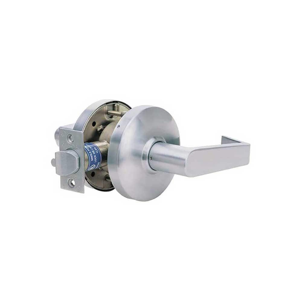 Lever Locksets, Lockset Type: Privacy , Key Type: Keyless , Back Set: 2-3/4 (Inch), Material: Steel , Door Thickness: 1-3/8 to 1/3-4  MPN:CGN20-26D