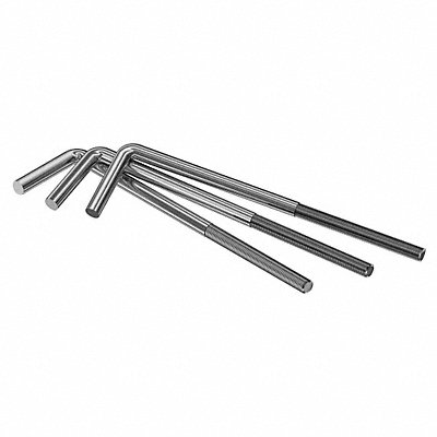 Anchor Bolt JibCrane 1-1/4-7 OAL42In PK6 MPN:6-Anchor Bolt Kit