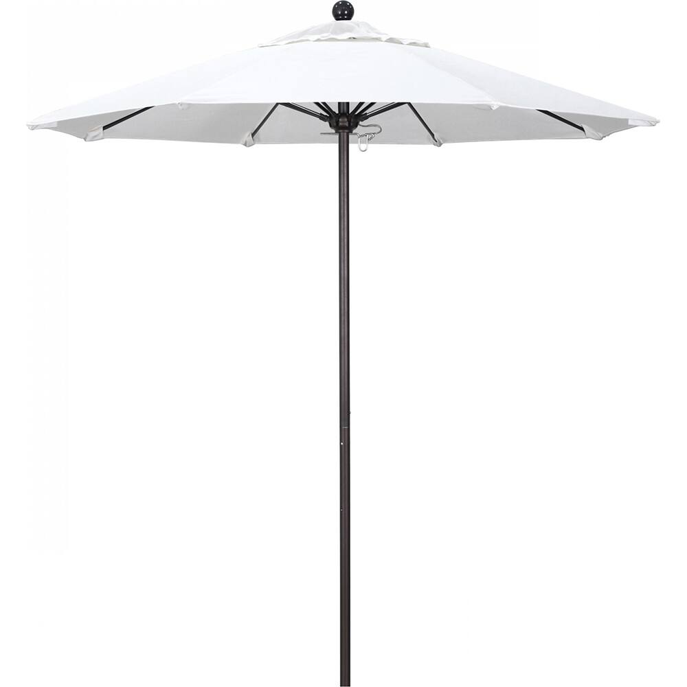 Patio Umbrellas, Fabric Color: White , Base Included: No , Fade Resistant: Yes , Diameter (Feet): 7.5 , Canopy Fabric: Solution Dyed Polyester  MPN:194061357781