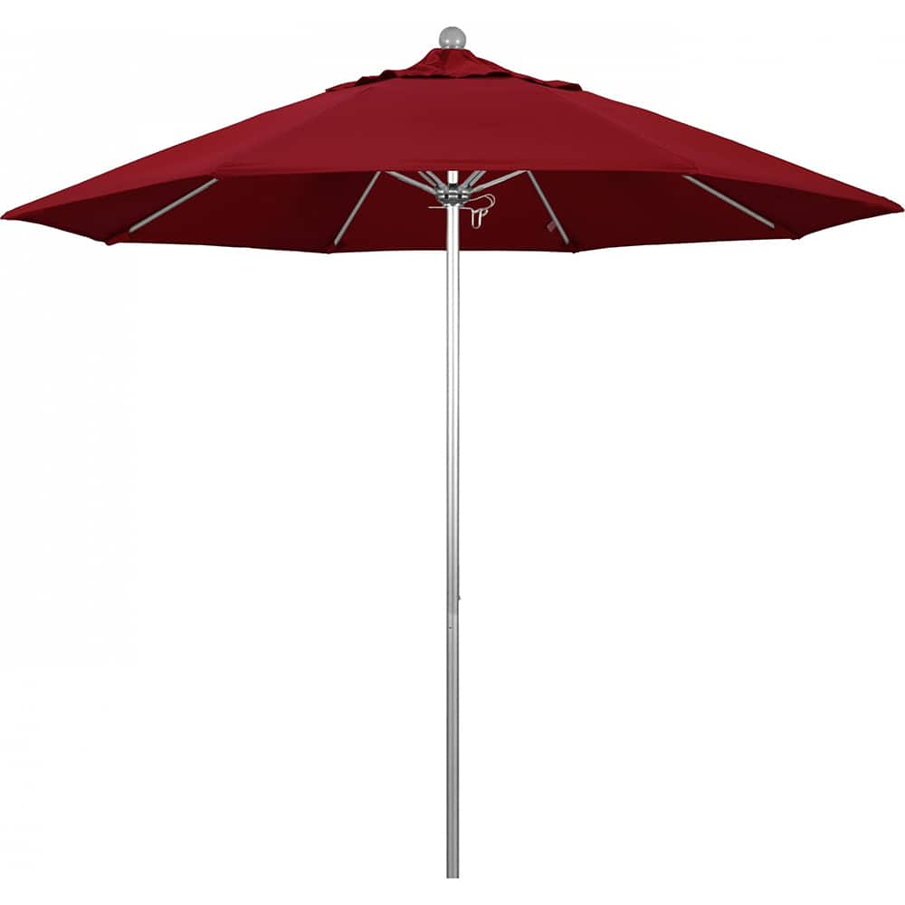 Patio Umbrellas, Fabric Color: Red , Base Included: No , Fade Resistant: Yes , Diameter (Feet): 9 , Canopy Fabric: Solution Dyed Polyester  MPN:194061358030