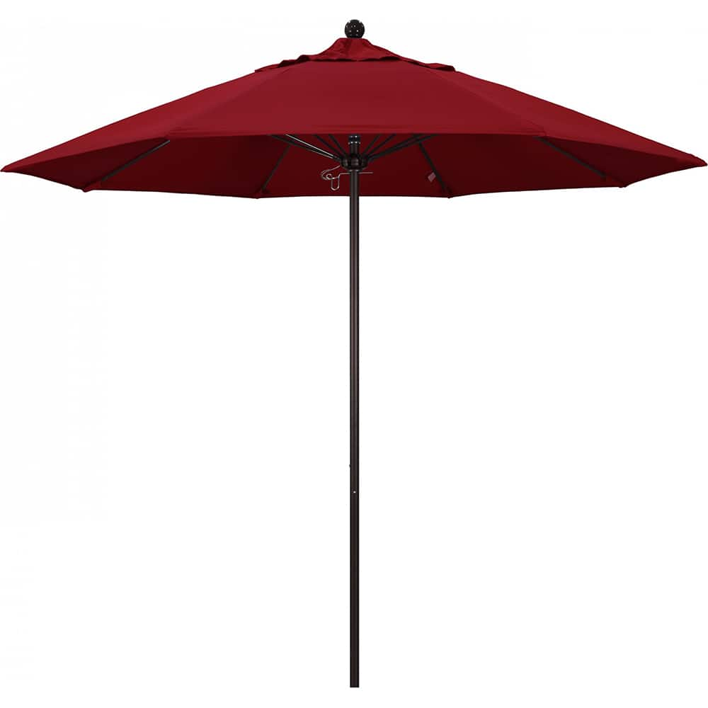 Patio Umbrellas, Fabric Color: Red , Base Included: No , Fade Resistant: Yes , Diameter (Feet): 9 , Canopy Fabric: Solution Dyed Polyester  MPN:194061358146