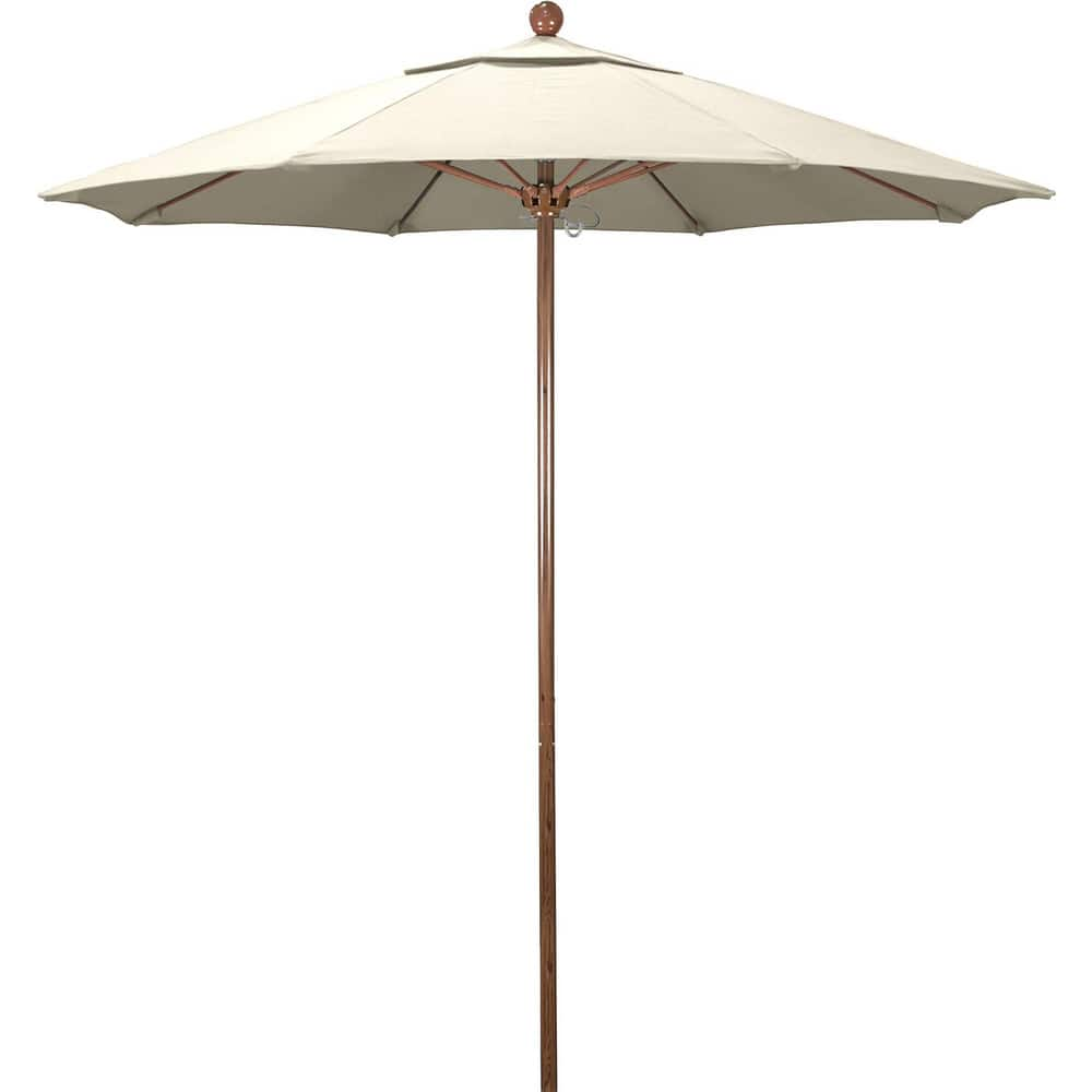 Patio Umbrellas, Fabric Color: Beige , Base Included: No , Fade Resistant: Yes , Diameter (Feet): 7.5  MPN:194061620823