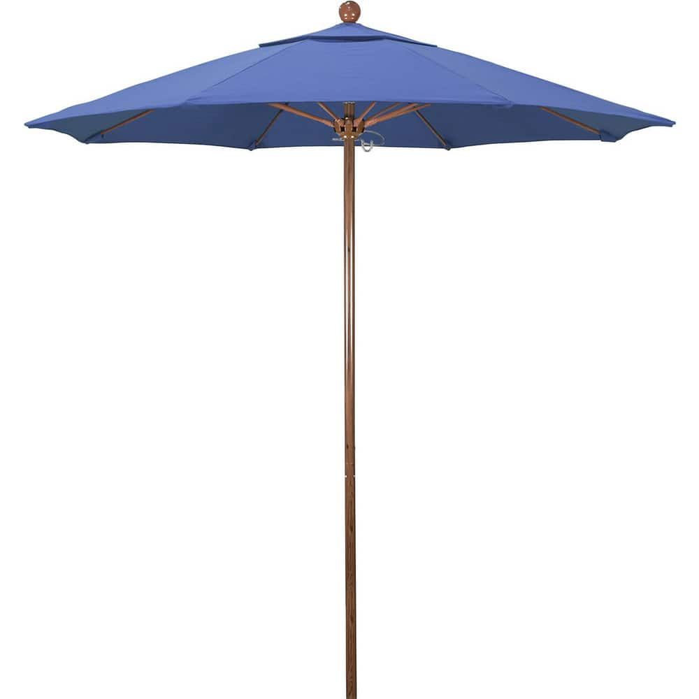 Patio Umbrellas, Fabric Color: Capri , Base Included: No , Fade Resistant: Yes , Diameter (Feet): 7.5  MPN:194061621035