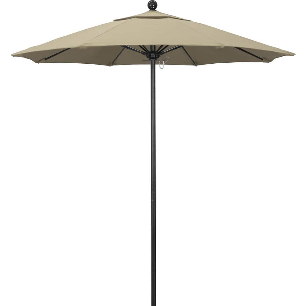 Patio Umbrellas, Fabric Color: Beige , Base Included: No , Fade Resistant: Yes , Diameter (Feet): 7.5  MPN:194061626498