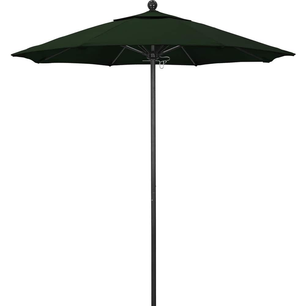 Patio Umbrellas, Fabric Color: Hunter Green , Base Included: No , Fade Resistant: Yes , Diameter (Feet): 7.5  MPN:194061626559