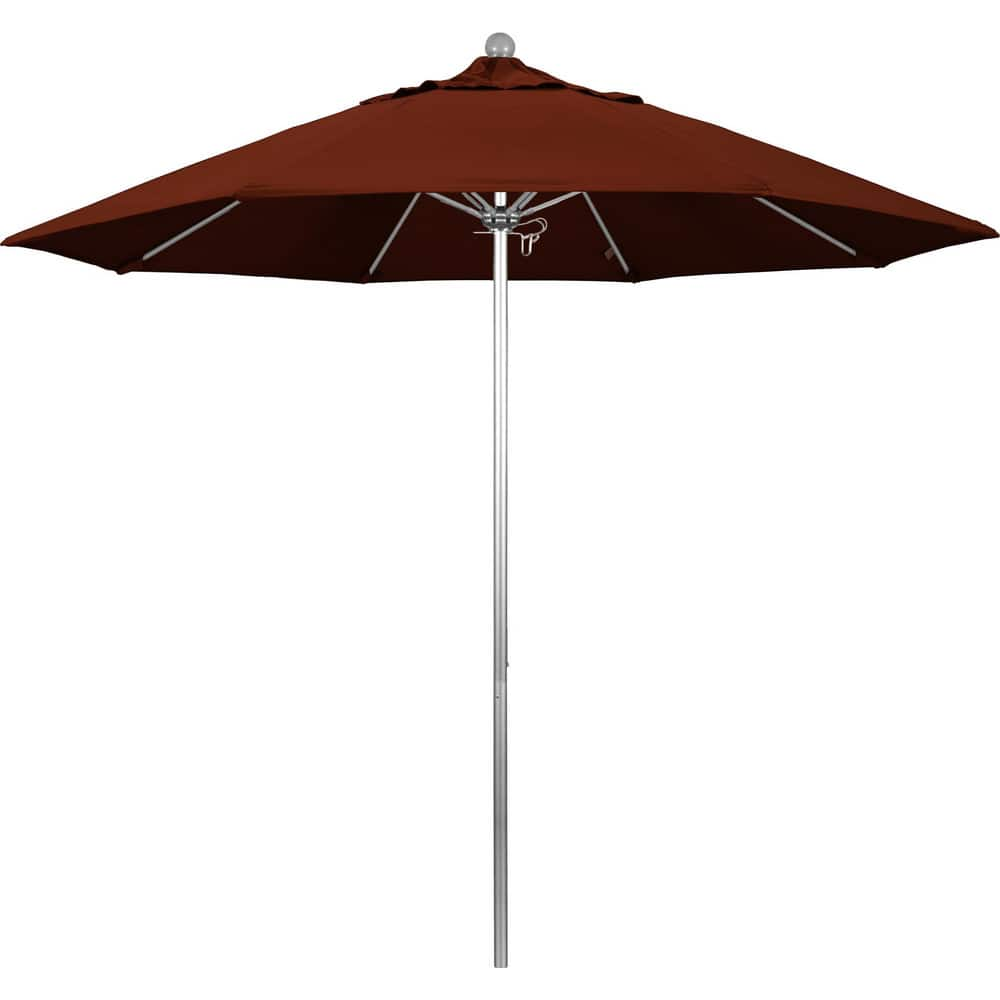 Patio Umbrellas, Fabric Color: Brick , Base Included: No , Fade Resistant: Yes , Diameter (Feet): 9  MPN:194061626740