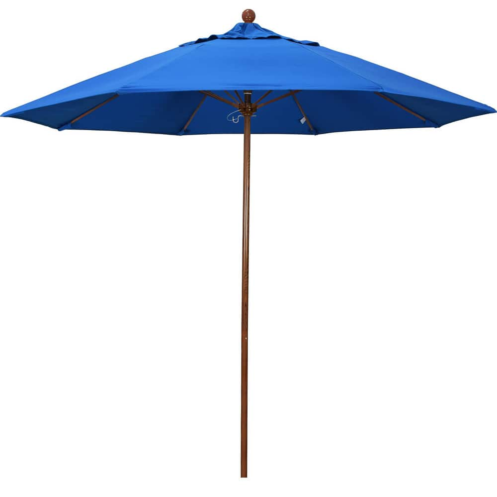 Patio Umbrellas, Fabric Color: Royla Blue , Base Included: No , Fade Resistant: Yes , Diameter (Feet): 9  MPN:194061627211