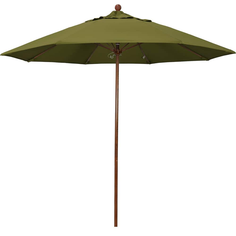 Patio Umbrellas, Fabric Color: Palm , Base Included: No , Fade Resistant: Yes , Diameter (Feet): 9  MPN:194061627457