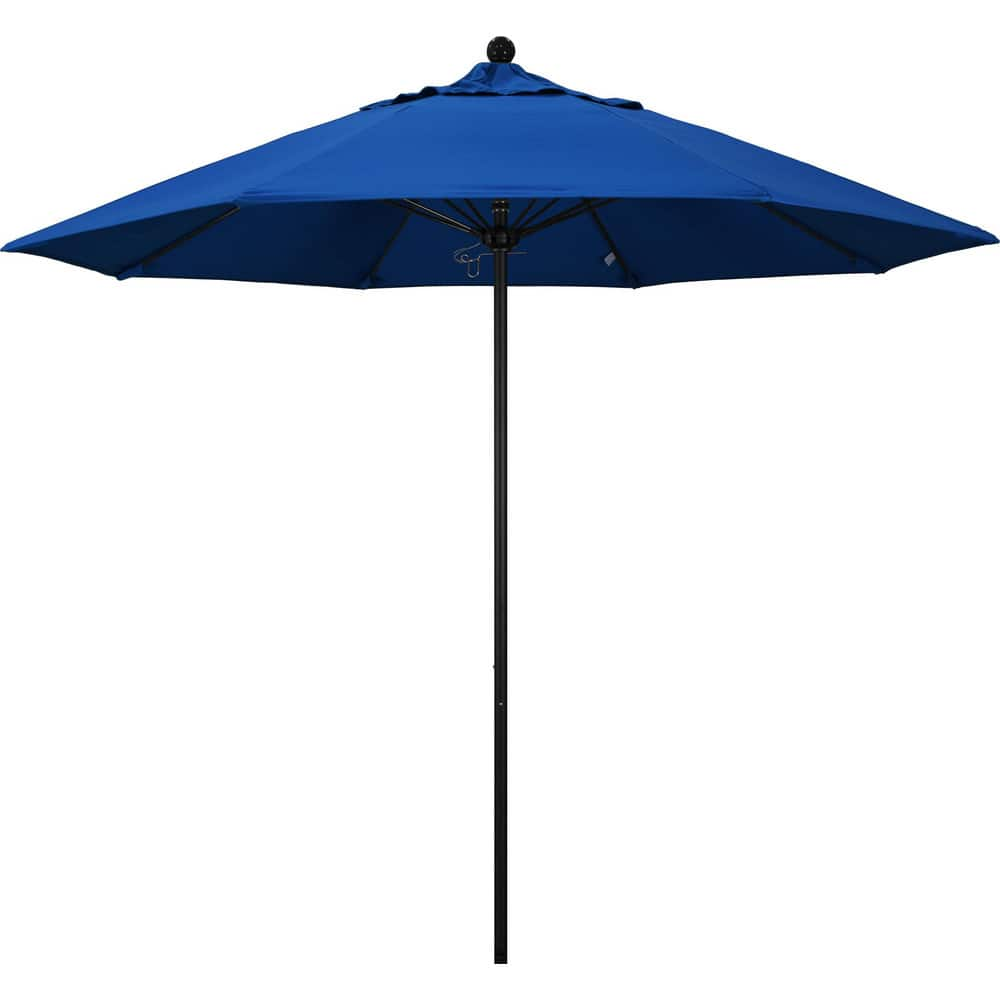 Patio Umbrellas, Fabric Color: Pacific Blue , Base Included: No , Fade Resistant: Yes , Diameter (Feet): 9  MPN:194061627587