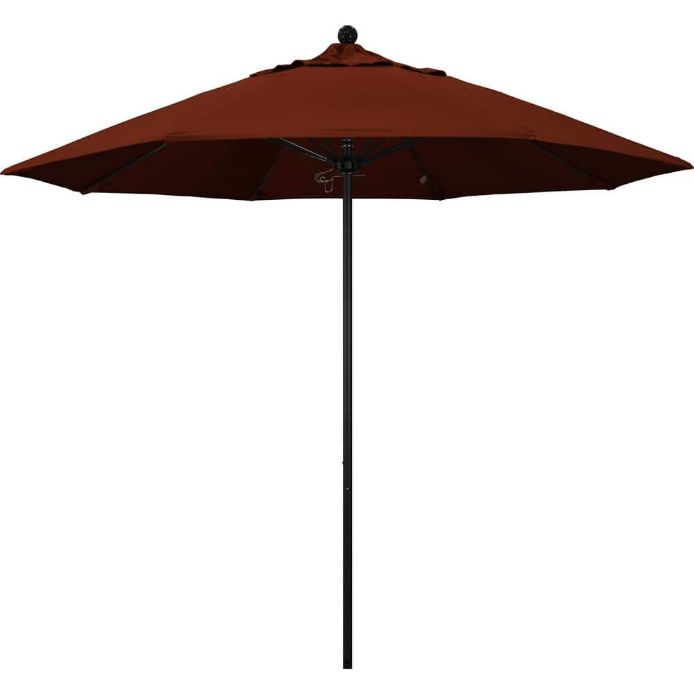 Patio Umbrellas, Fabric Color: Brick , Base Included: No , Fade Resistant: Yes , Diameter (Feet): 9  MPN:194061627716