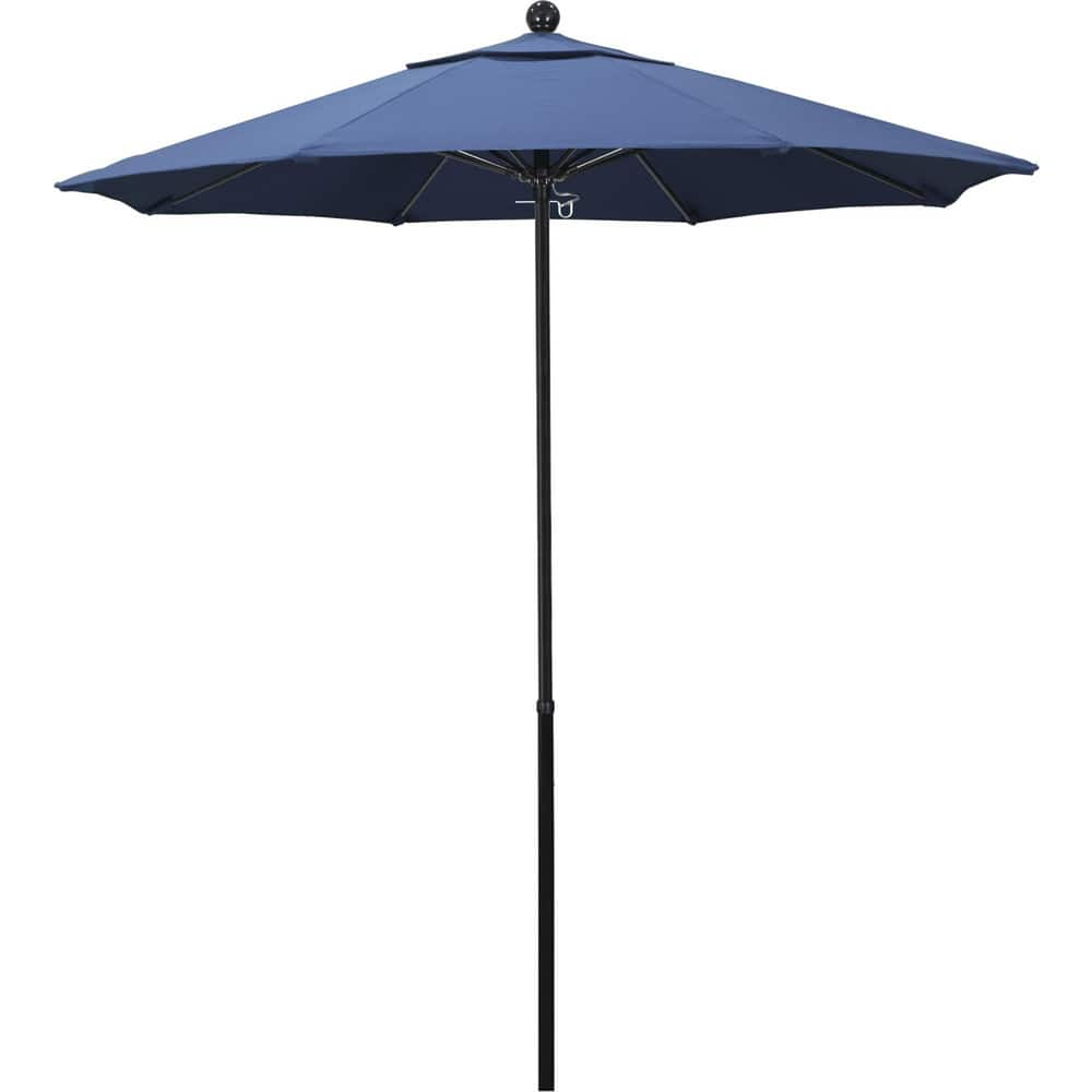 Patio Umbrellas, Fabric Color: Frost Blue , Base Included: No , Fade Resistant: Yes , Diameter (Feet): 7.5  MPN:194061627853