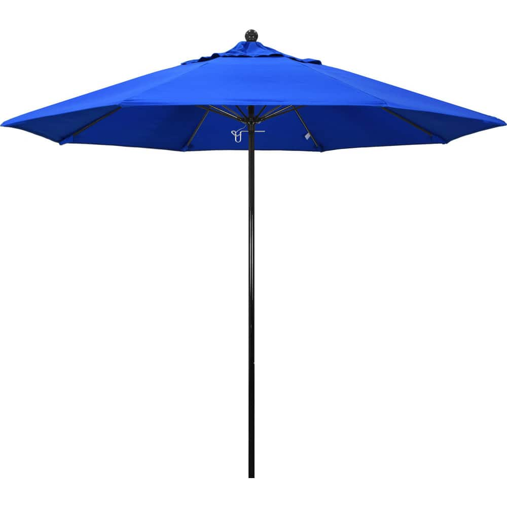 Patio Umbrellas, Fabric Color: Royal Blue , Base Included: No , Fade Resistant: Yes , Diameter (Feet): 9  MPN:194061627952