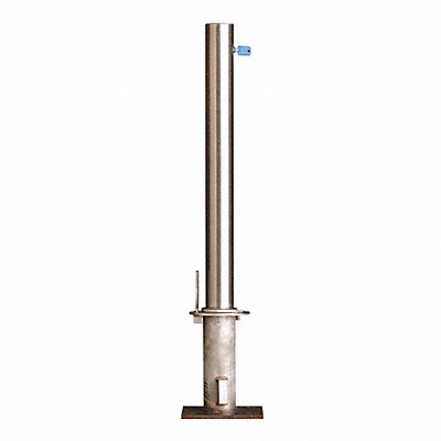 Bollard Removble 3 Flat Stainless Steel MPN:SSR03040-F