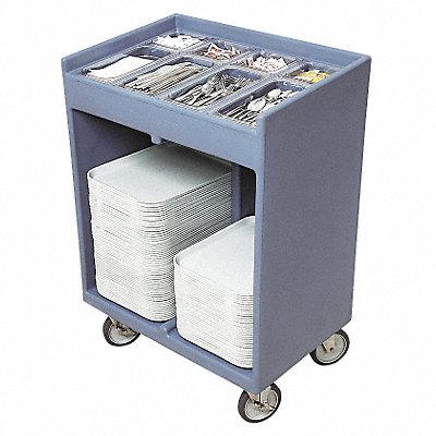 Tray and Silver Cart 500 Cap Blue MPN:EATC1418401