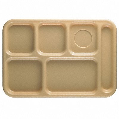 Tray w/ Compartments 10x14 Beige MPN:EA10146CW133