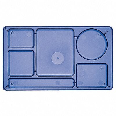 Tray w/ Compartments 8-3/4x15 Cranberry MPN:EA915CW416