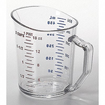 Liquid Measuring Cup 1 Pint Clear PK12 MPN:CA50MCCW135