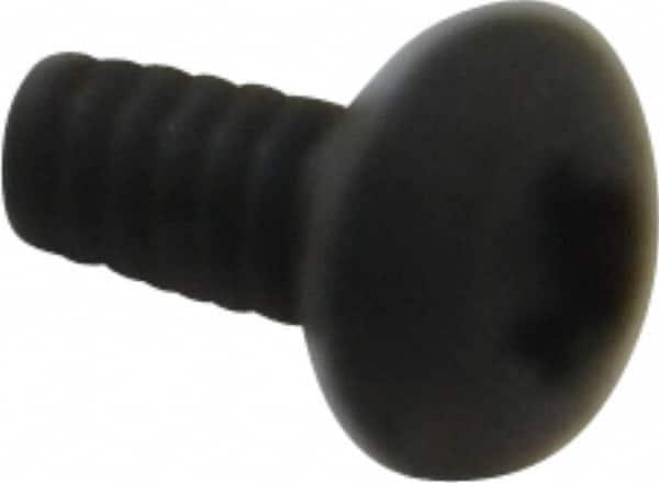 Button Socket Cap Screw: #4-40 x 1/4, Alloy Steel, Black Oxide Coated MPN:34080