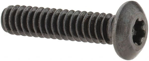 Button Socket Cap Screw: #6-32 x 5/8, Alloy Steel, Black Oxide Coated MPN:34113