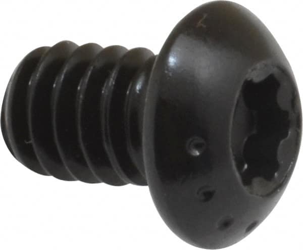 Button Socket Cap Screw: 1/4-20 x 3/8, Alloy Steel, Black Oxide Coated MPN:34176