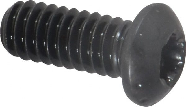 Button Socket Cap Screw: 1/4-20 x 5/8, Alloy Steel, Black Oxide Coated MPN:34182