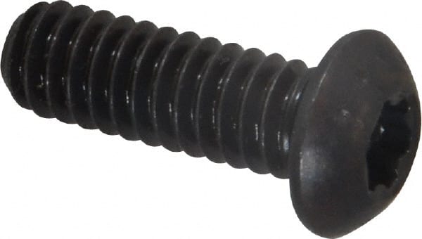 Button Socket Cap Screw: 1/4-20 x 3/4, Alloy Steel, Black Oxide Coated MPN:34185