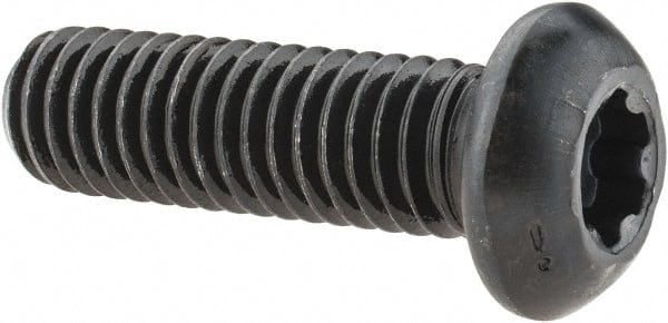 Button Socket Cap Screw: 3/8-16 x 1-1/4, Alloy Steel, Black Oxide Coated MPN:34245