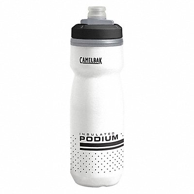 Water Bottle 21 oz Plastic White Body MPN:1874101062