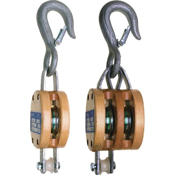 Blocks & Pulleys, Rope Type: Fibrous  MPN:7208534