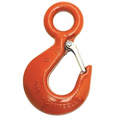 Hoist Hook 2000 lb Latch Eye Alloy Steel MPN:3924215PL