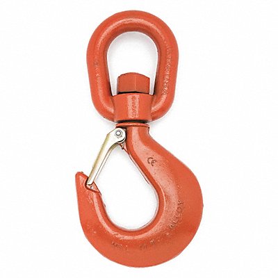 Hoist Hook 22 000 lb Latch Swivel Eye MPN:3953115PL