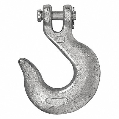 Slip Hook 1/4 in 2600 lb Clevis Silver MPN:T9401424