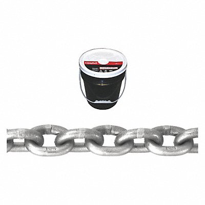 Chain 150ft 1/4in High Test Zinc Plated MPN:T0181423