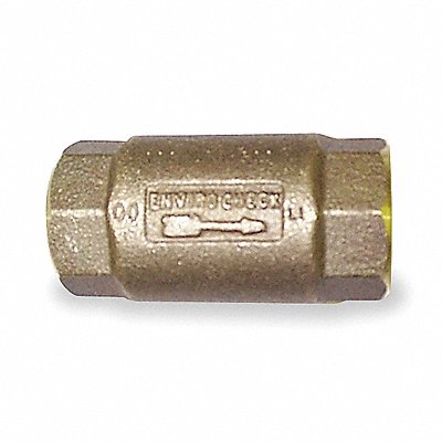 Spring Check Valve Brass 3/4 FNPT MPN:4030E