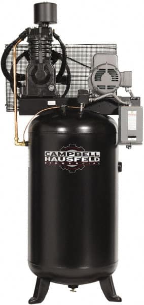 Stationary Electric Air Compressor: 7.5 hp, 80 gal MPN:CE7000