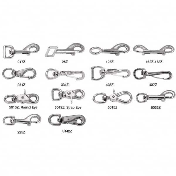 Swivel Eye Bolt Snap: 80 lb Load Capacity MPN:T7610102