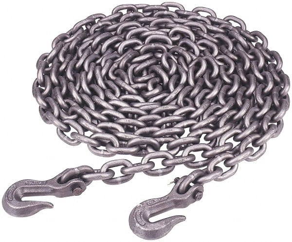 16 Ft. Long, 4700 Lbs. Load Capacity, Carbon Steel Tie Down Chain MPN:0513572