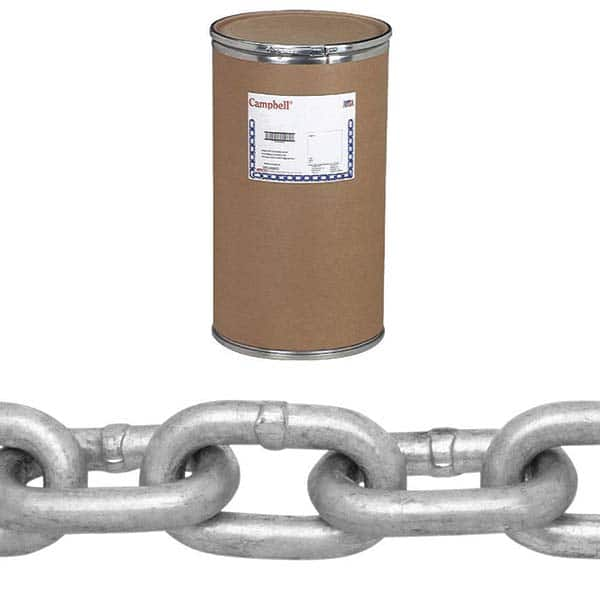 Welded Chain, Link Type: Welded , Material: Low-Carbon Steel , Overall Length: 400cm, 400in, 400yd, 400mm, 400m, 400ft , Inside Length (Decimal Inch): 1.2300  MPN:T0129332