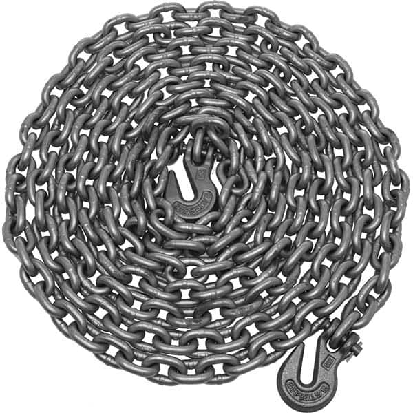 Welded Chain, Link Type: Tow Chain , Overall Length: 16cm, 16in, 16yd, 16mm, 16m, 16ft  MPN:T0231916