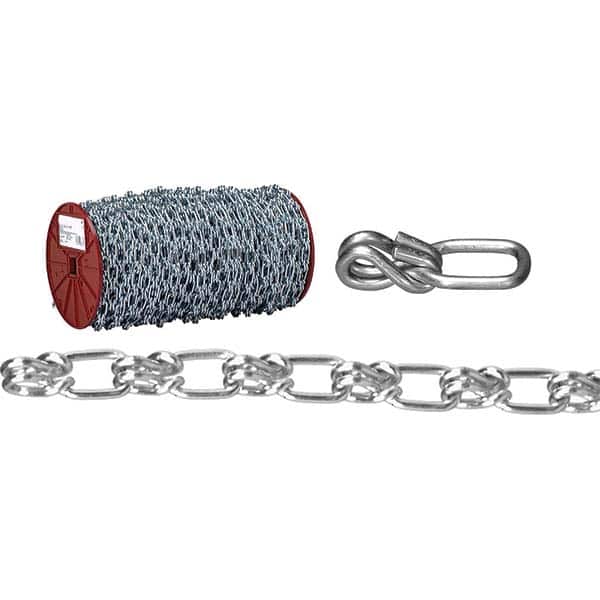 Weldless Chain, Finish: Zinc-Plated , Inside Length: 1.63mm MPN:T0722427