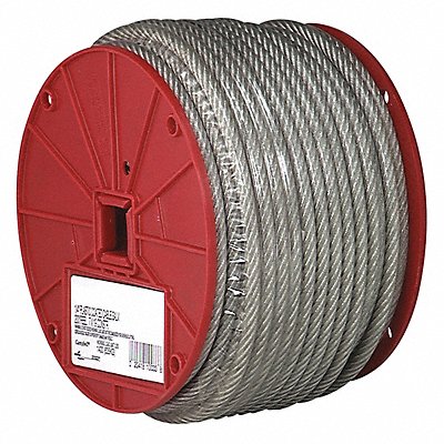 3/32In 7X7 Cable Vinyl To 3/16In 250 Ft MPN:7000397