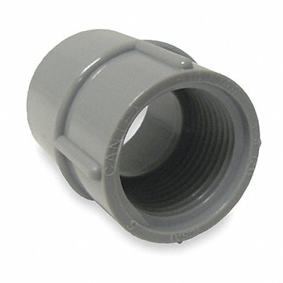 Conduit Adapter PVC Trade Size 1/2in MPN:5140043