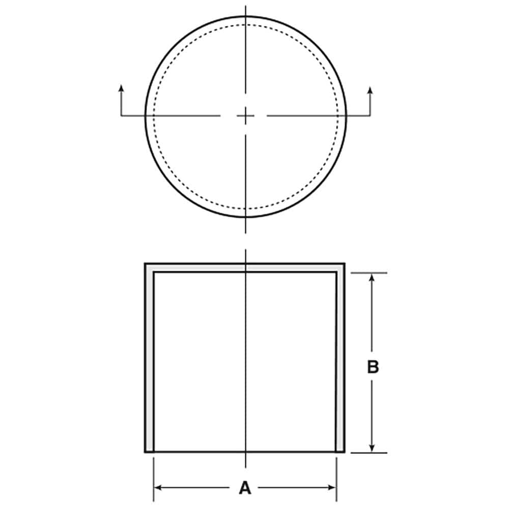 Tube Cap: 3.438