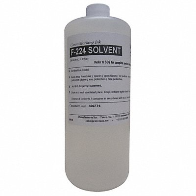 Solvent Type 15 to 20 min 15 to 20 min MPN:F-224 SOLVENT