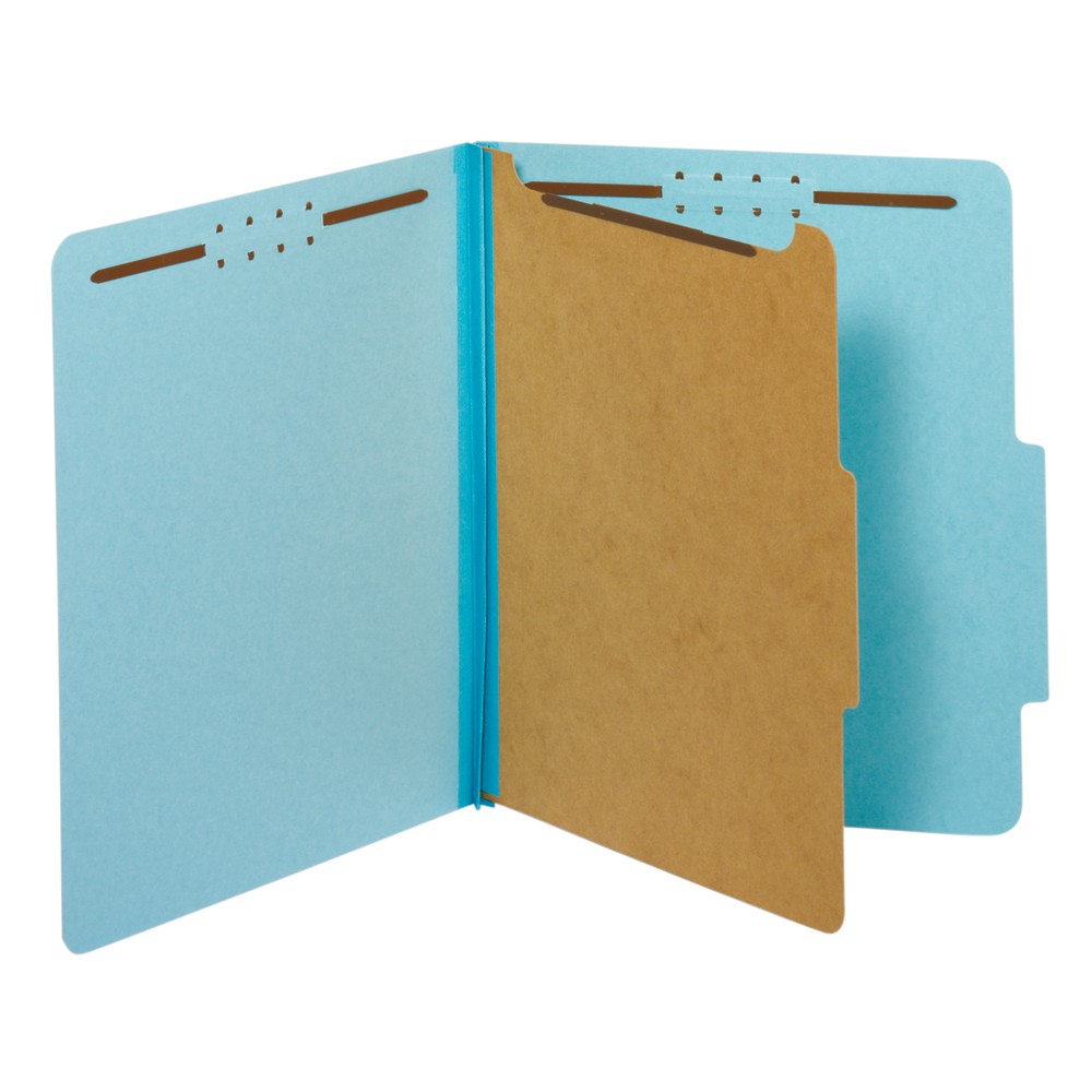 Pendaflex Classification Folders, Letter Size, Blue, Box Of 10 (Min Order Qty 4) MPN:23730P