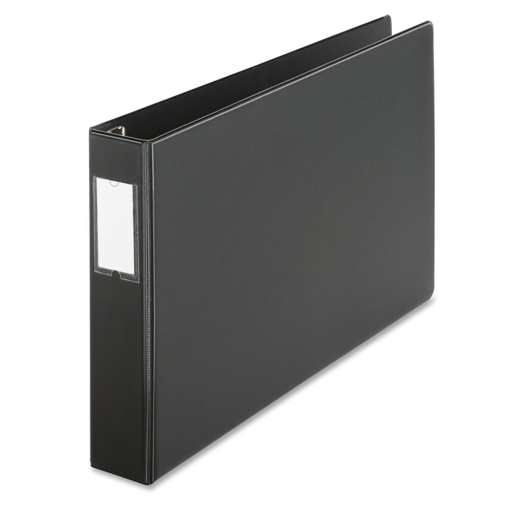 Cardinal EasyOpen Tabloid Reference 3-Ring Binder, 2in Slant Rings, Black (Min Order Qty 2) MPN:12132