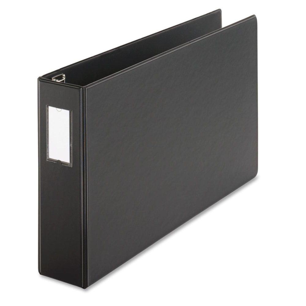 Cardinal EasyOpen Tabloid Reference 3-Ring Binder, 3in Slant Rings, Black (Min Order Qty 2) MPN:12142